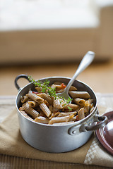 Image showing Whole grain pasta