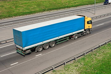 Image showing Truck on highway