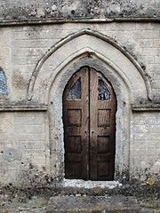 Image showing Church Door