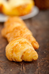 Image showing fresh croissant french brioche 