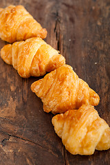 Image showing fresh croissant french brioche 