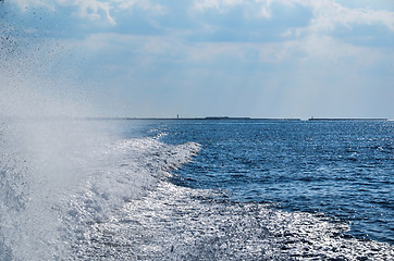 Image showing Glittering Backwash