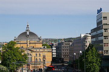 Image showing The national theatre in Oslo