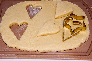 Image showing Cookies for Valentines day