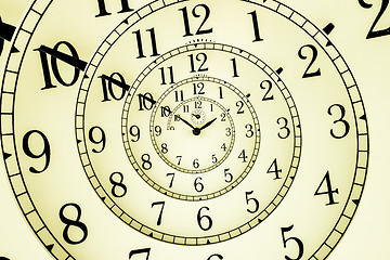 Image showing Hypnotic Clock