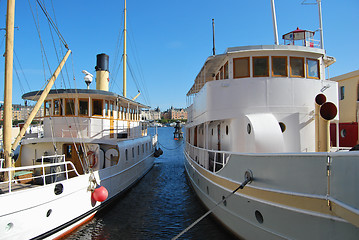 Image showing Oldtimer Ships