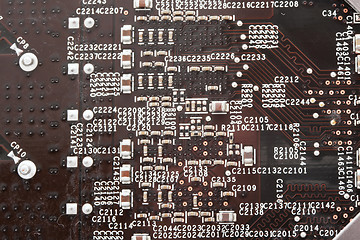 Image showing Electronic circuit board