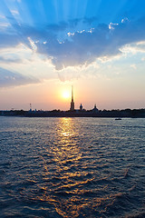 Image showing Peter and Paul fortress