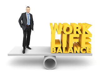 Image showing  work life balance