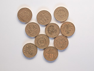 Image showing One Pound coins