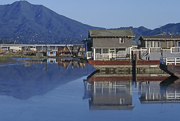 Image showing Houseboats