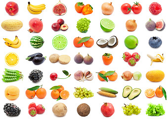 Image showing Fruits and Vegetables