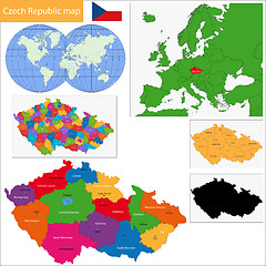 Image showing Czech Republic map