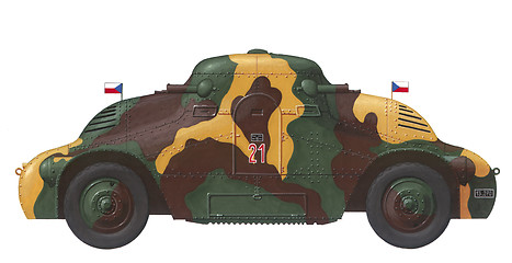 Image showing Armoured vehicle