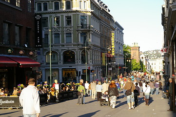 Image showing Karl Johans gate in Oslo