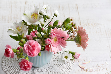 Image showing flowers bouquet