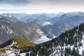 Image showing View from Herzogstand