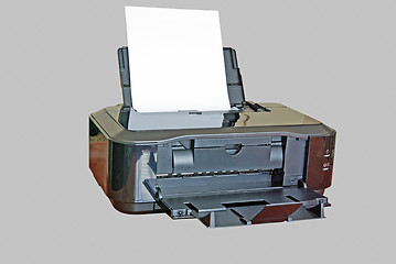 Image showing Inkjet isolated printer