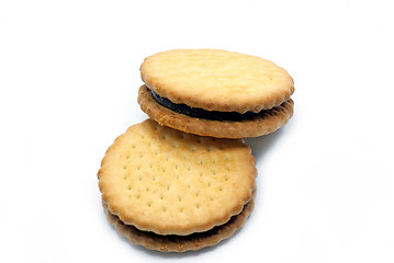 Image showing Two biscuits