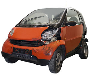 Image showing Broken car