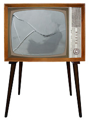 Image showing Old TV