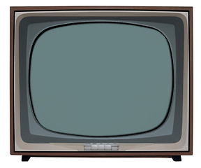 Image showing BW Television
