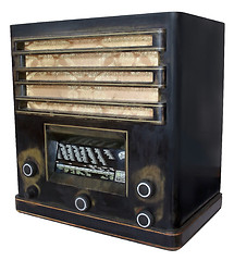 Image showing The old radio