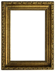 Image showing Golden frame