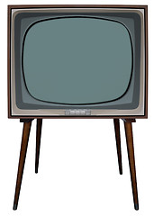 Image showing BW Television