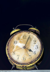 Image showing Rusty clock