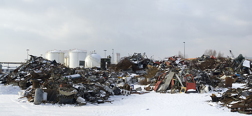 Image showing Recycle yard