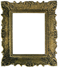 Image showing Golden frame