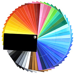 Image showing Multicolor palette