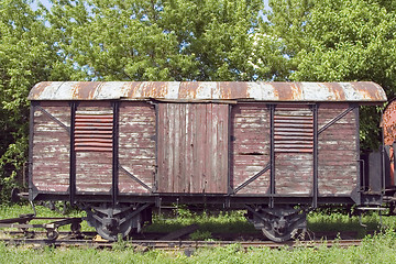 Image showing Old wagon