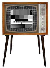 Image showing Old TV