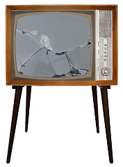 Image showing Old TV