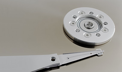 Image showing Hard disc detail