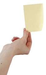 Image showing One Post it