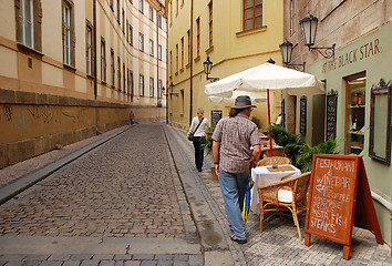 Image showing Old Street in Prague