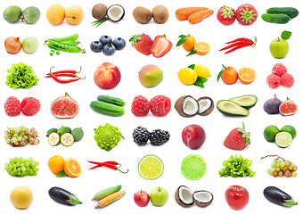 Image showing Fruits and Vegetables