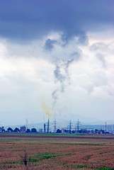 Image showing Chemical industry pollution