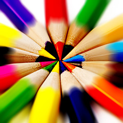 Image showing Color pencils