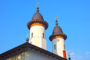 Image showing Church towers