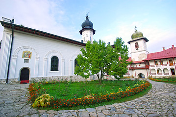 Image showing Agapia orthodox monastery