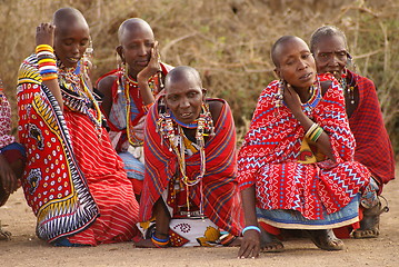 Image showing Masai