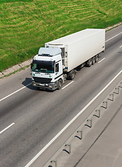 Image showing Truck on highway