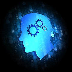 Image showing Psychological Concept on Digital Background.