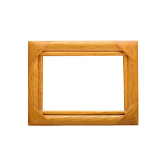 Image showing Picture frame with path