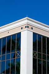 Image showing White corner of building