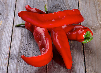 Image showing Red Ramiro Peppers